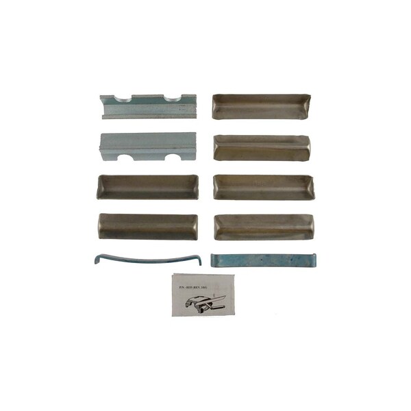 Carlson Brake Hardware Caliper Wear Shim Kit, H8204 H8204 - main